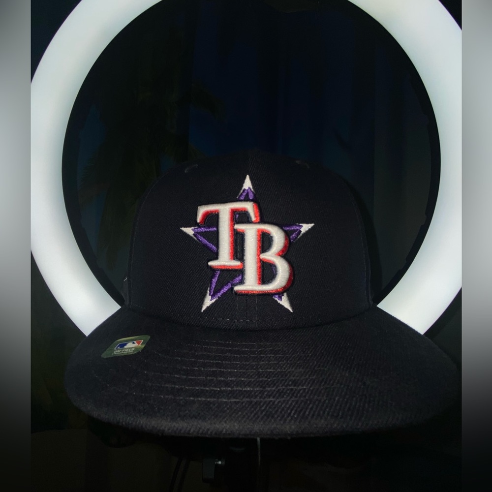 New Era - Men's Tampa Bay Rays Navy 2021 MLB All Star Game On Field - Fitted Hat